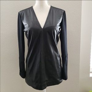 Helmut Lang Leather Shirt